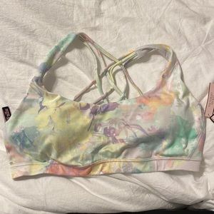 VS Tie-Dye Strappy Back Bra